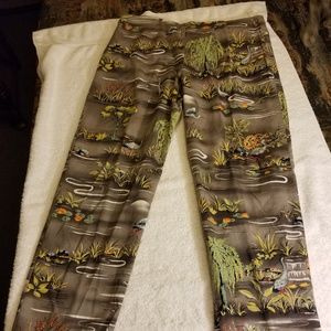 Vintage Ohana Classic Capri Pants Medium